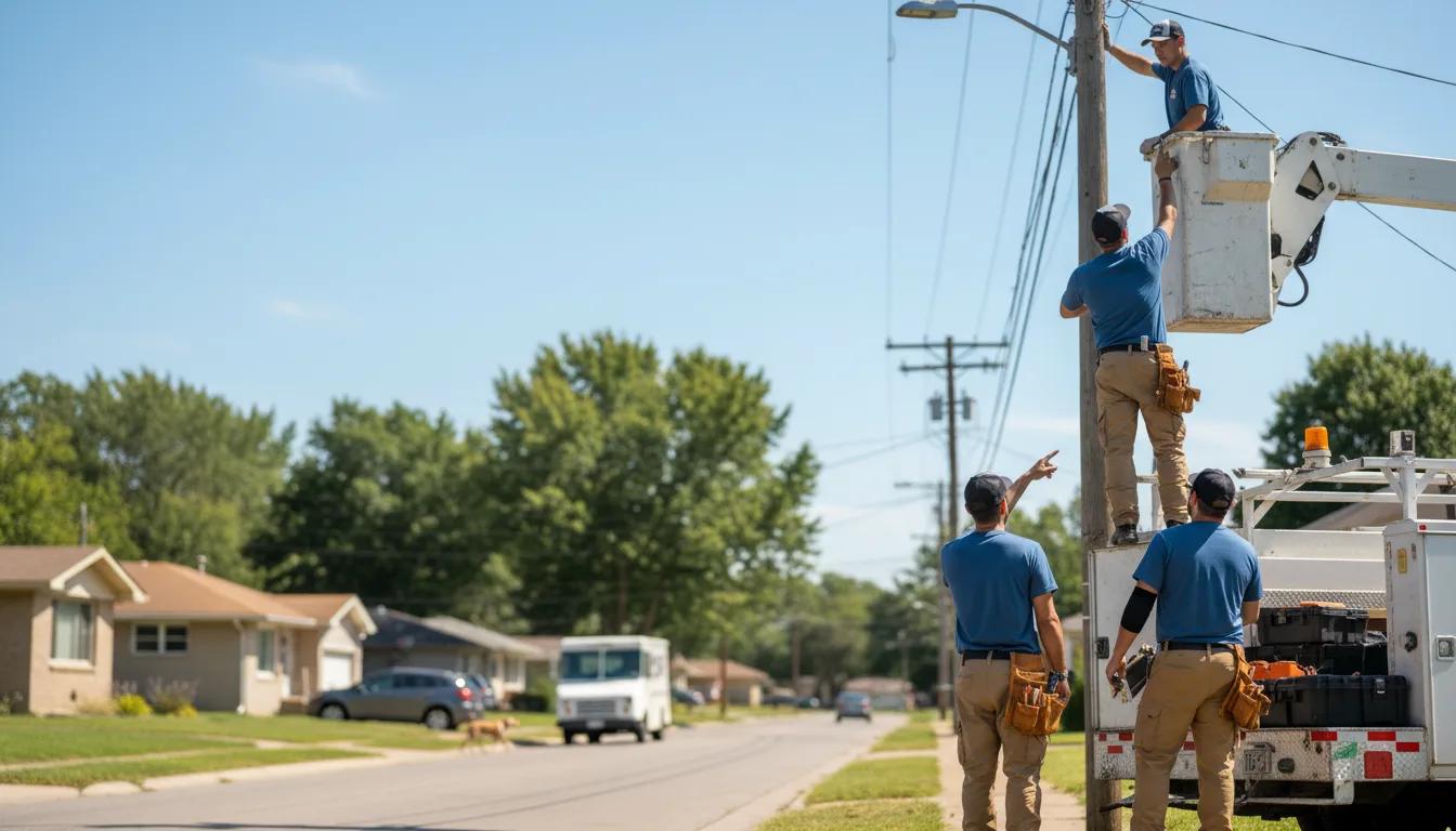 Floodlight Installation Services in Pisek, ND